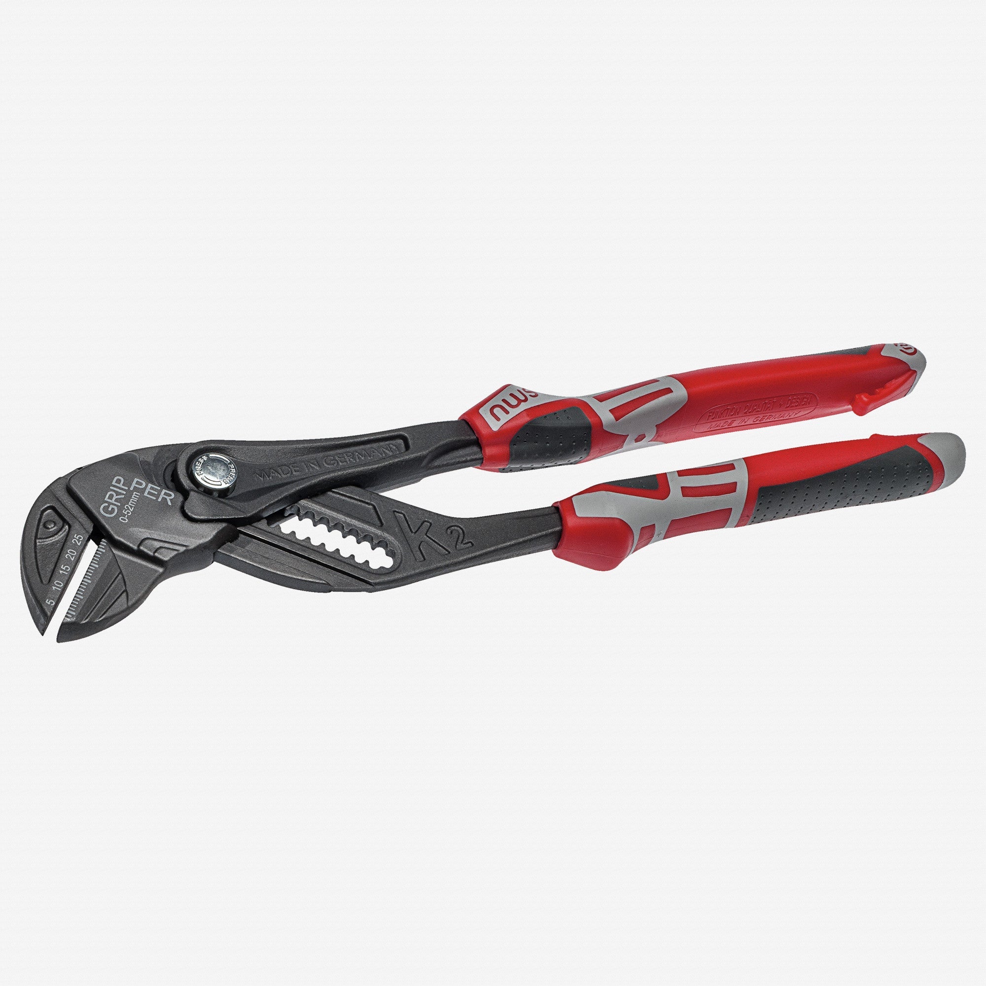 NWS Pliers Wrench Gripper - TitanFinish - SoftGripp, 10" - N-1664-69-250 - KC Tool