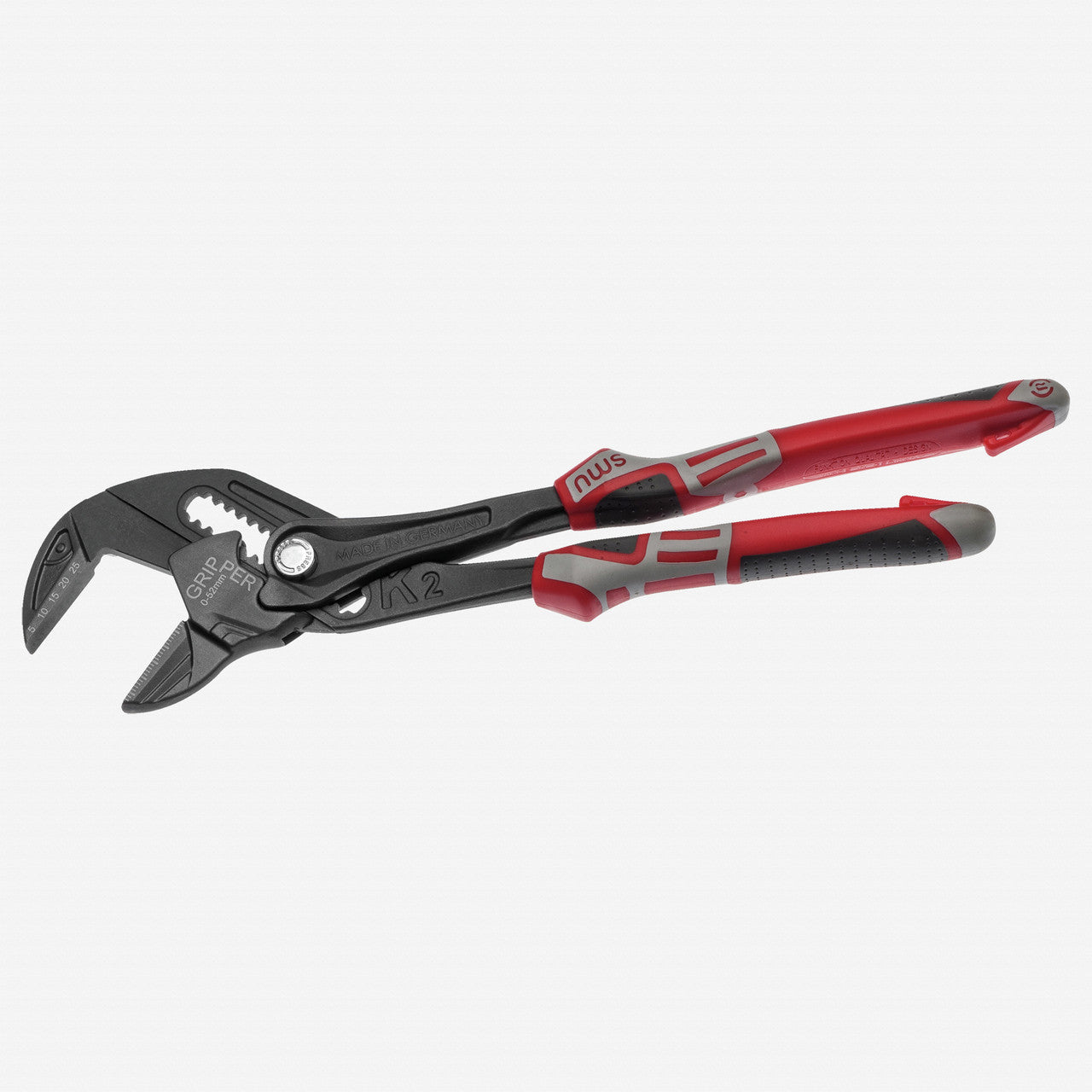 NWS Pliers Wrench Gripper - TitanFinish - SoftGripp, 10" - N-1664-69-250 - KC Tool