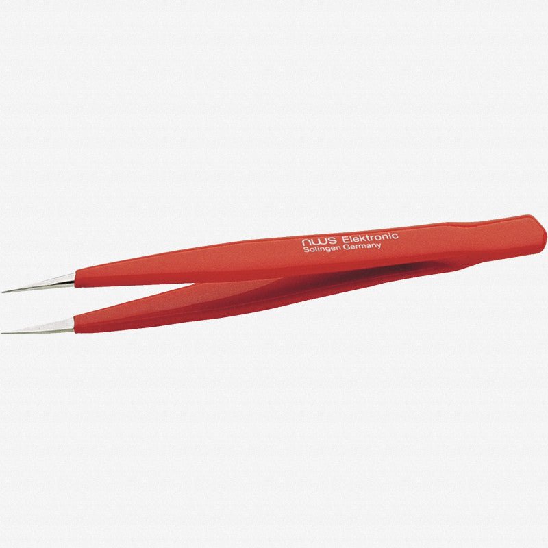 NWS Precision Tweezer with Plastic Coated Handles, 5.1" - N-027FP-130 - KC Tool