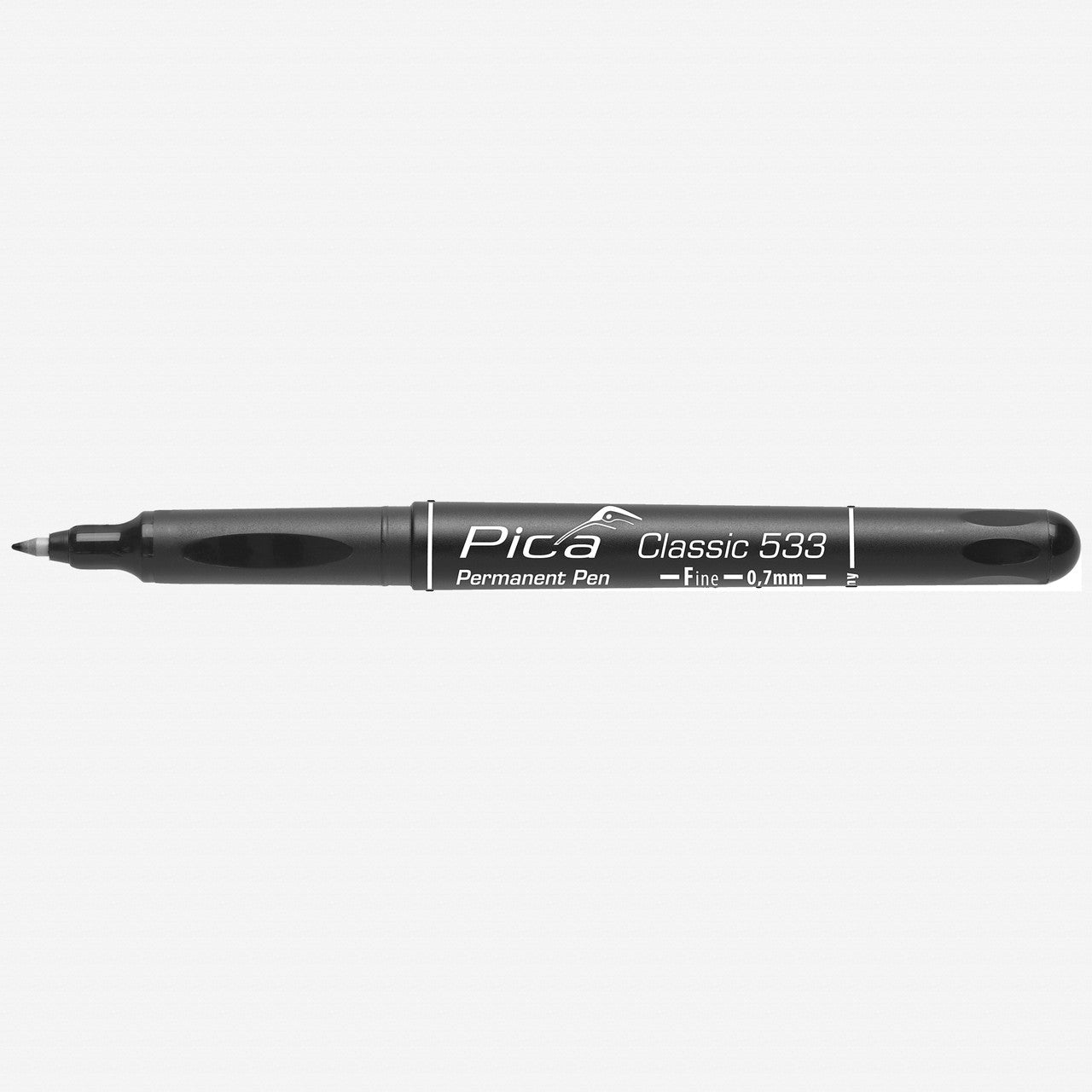 Pica Classic Fine Tip Permanent Pen, Black, Round Tip, 0.7 mm - PA533/46/SB - KC Tool