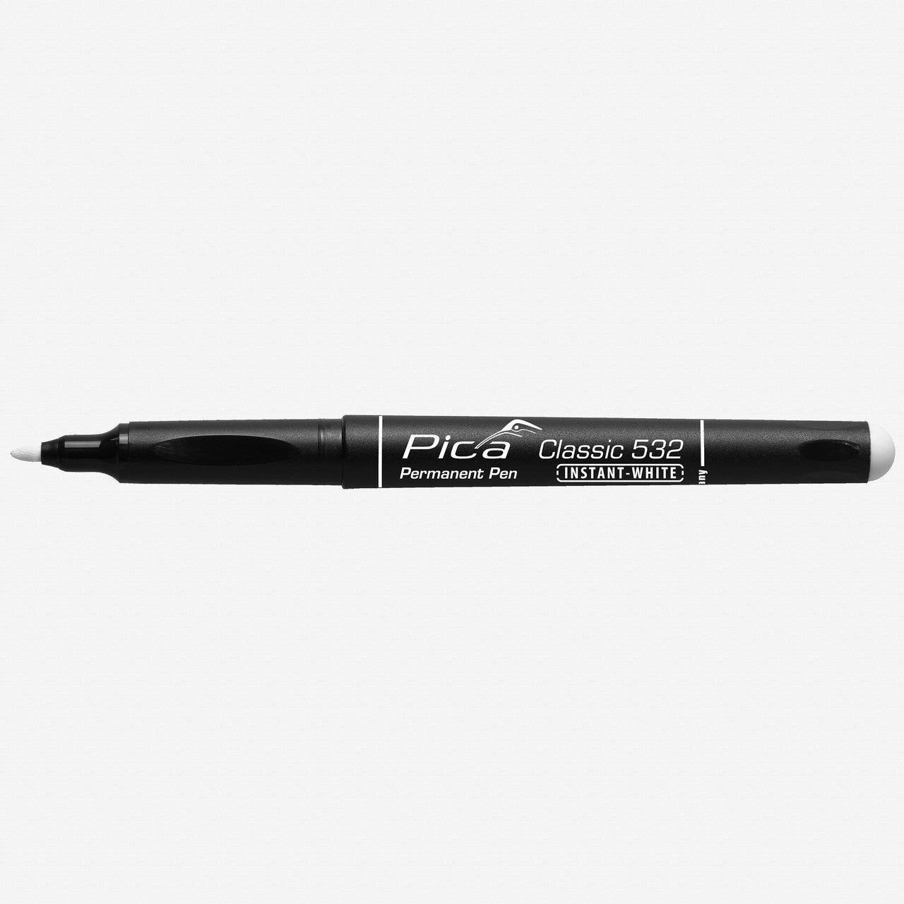 Pica Classic Fine Tip Permanent Pen, INSTANT WHITE, 1 - 2mm - PA532/52/SB - KC Tool