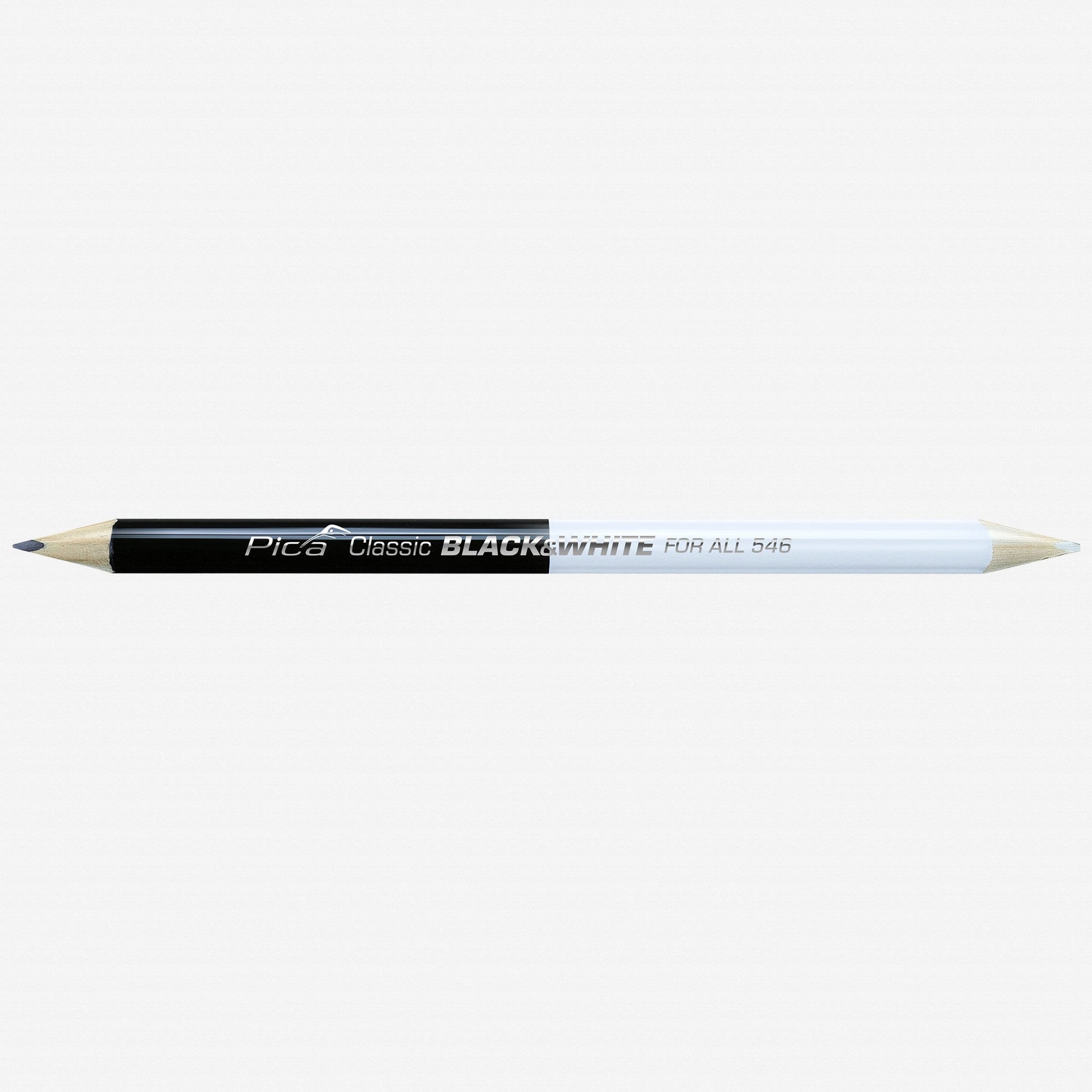 Pica Classic FOR ALL Universal Triangular Pencil, Black&White, 23cm, 10 Pieces - PA546/24-10 - KC Tool