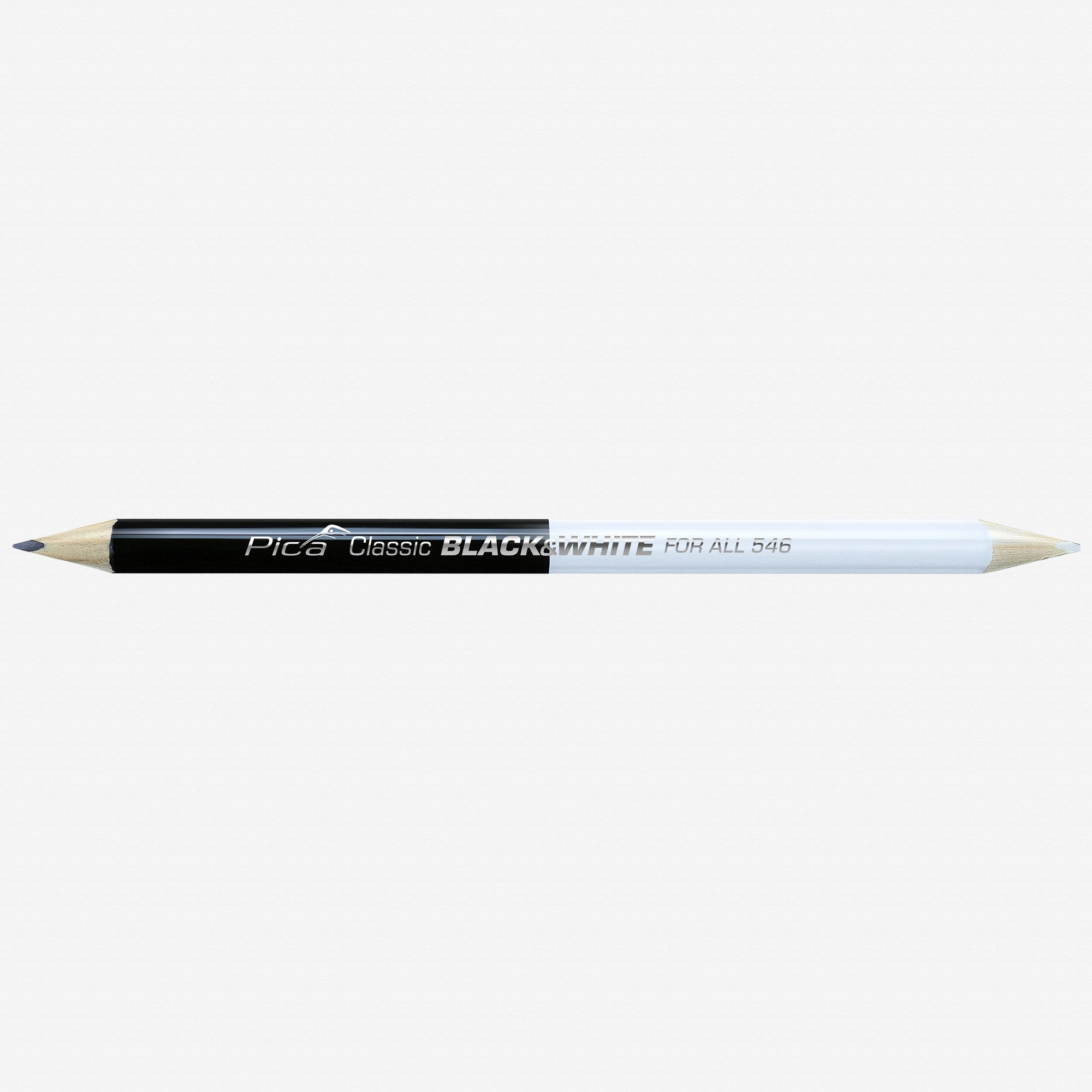 Pica Classic FOR ALL Universal Triangular Pencil, Black&White, 23cm, 10 Pieces - PA546/24-10 - KC Tool