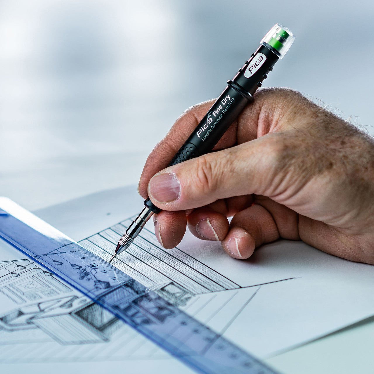Pica Fine Dry Longlife Mechanical Pencil - PA7070 - KC Tool