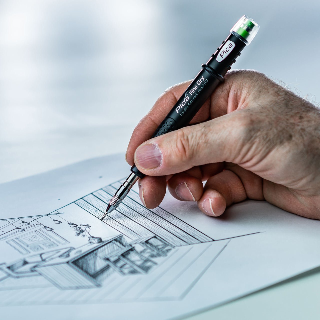 Pica Fine Dry Longlife Mechanical Pencil - PA7070 - KC Tool