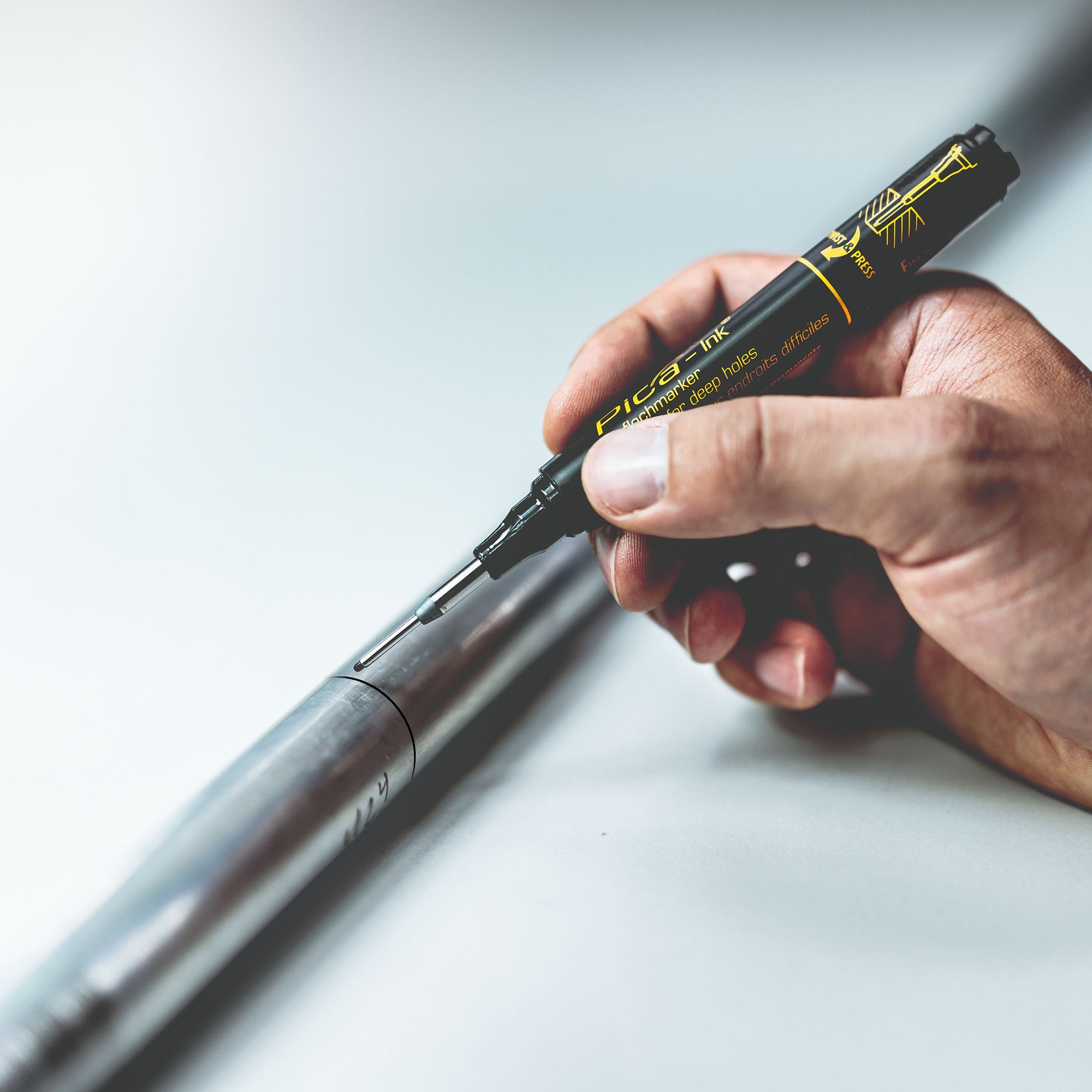 Pica-Ink Deep Hole Marker - PA150/40/SB - KC Tool