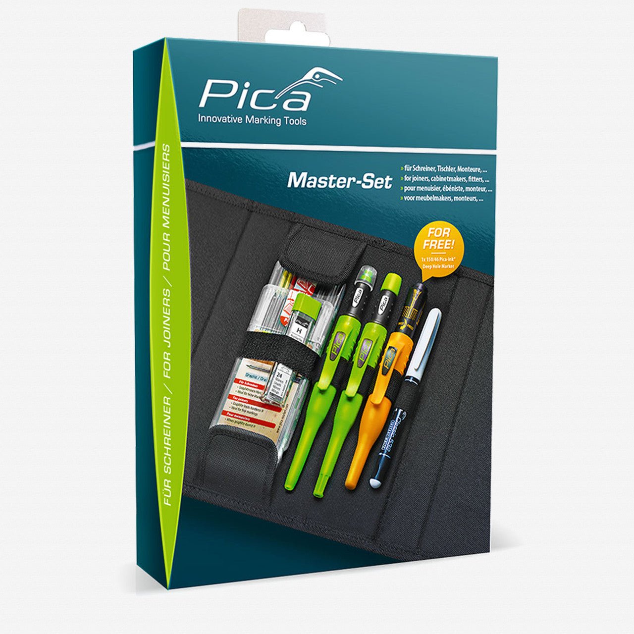 Pica MASTER - SET Joiner, 7 Pieces - PA55010 - KC Tool