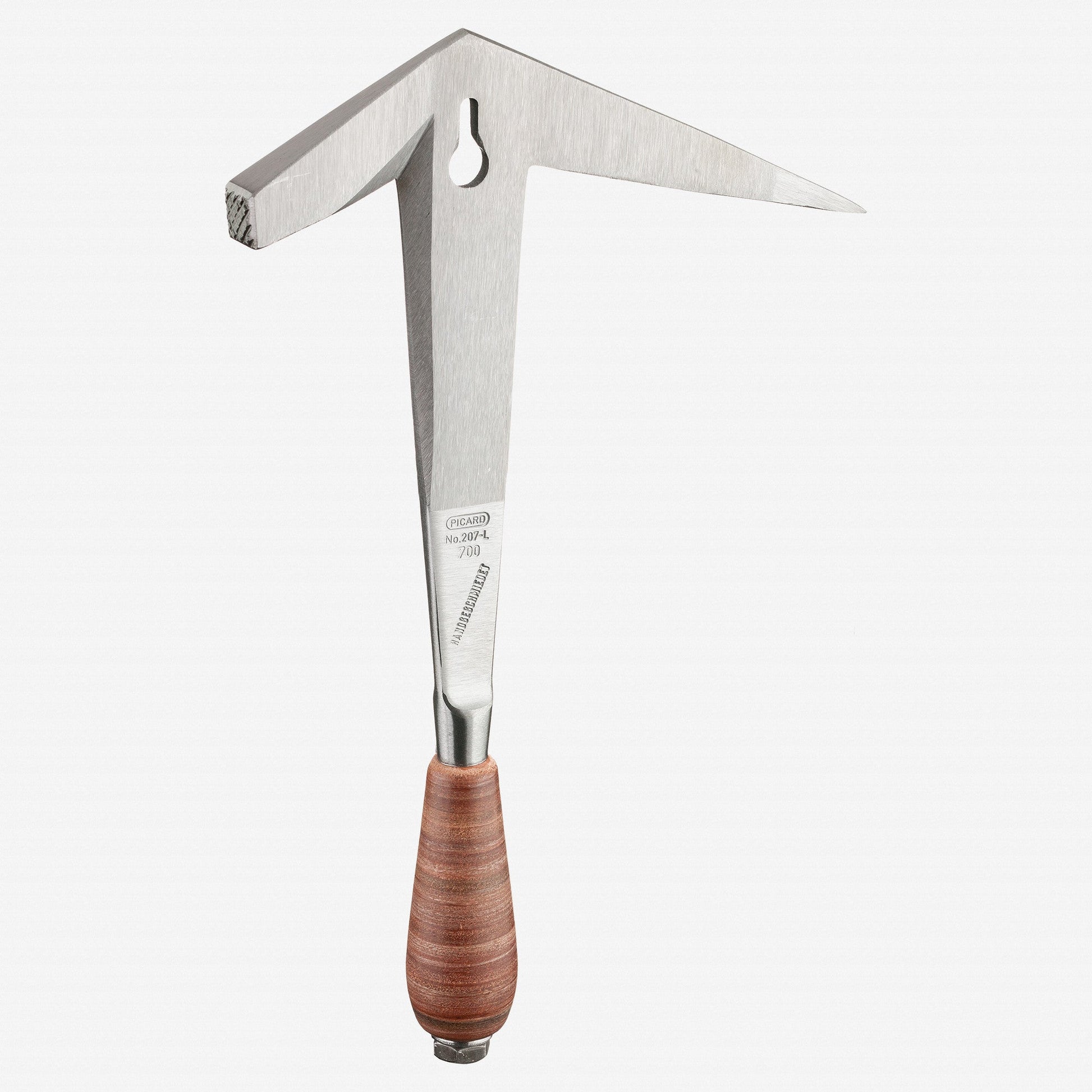 Picard 207 Left-Handed Slate Tiler's Hammer with Steel Handle, 650g - PC0020710 - KC Tool