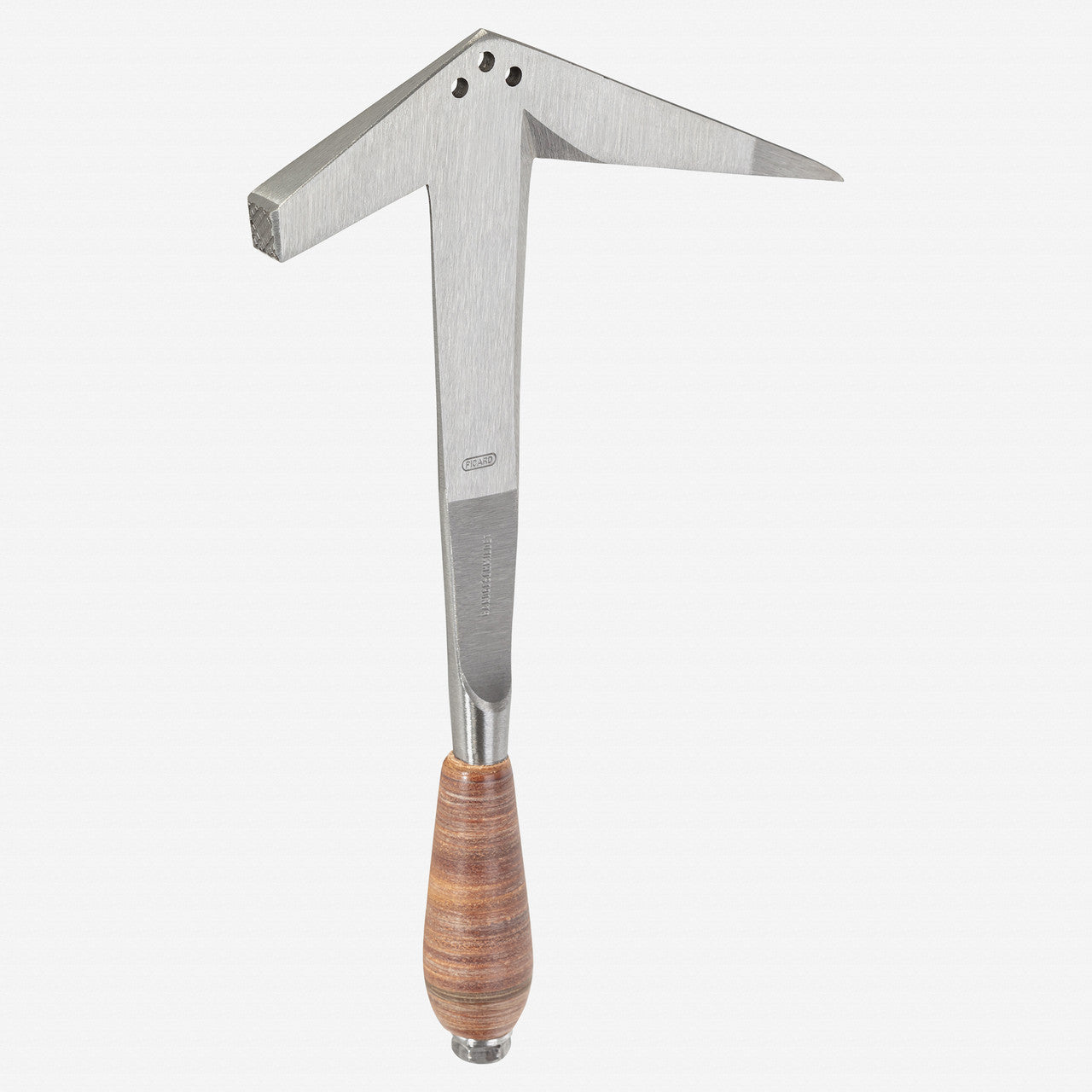Picard 207 Right - Handed Slate Tiler's Hammer with 3 Holes, Steel Handle, 700g - PC0020720 - KC Tool