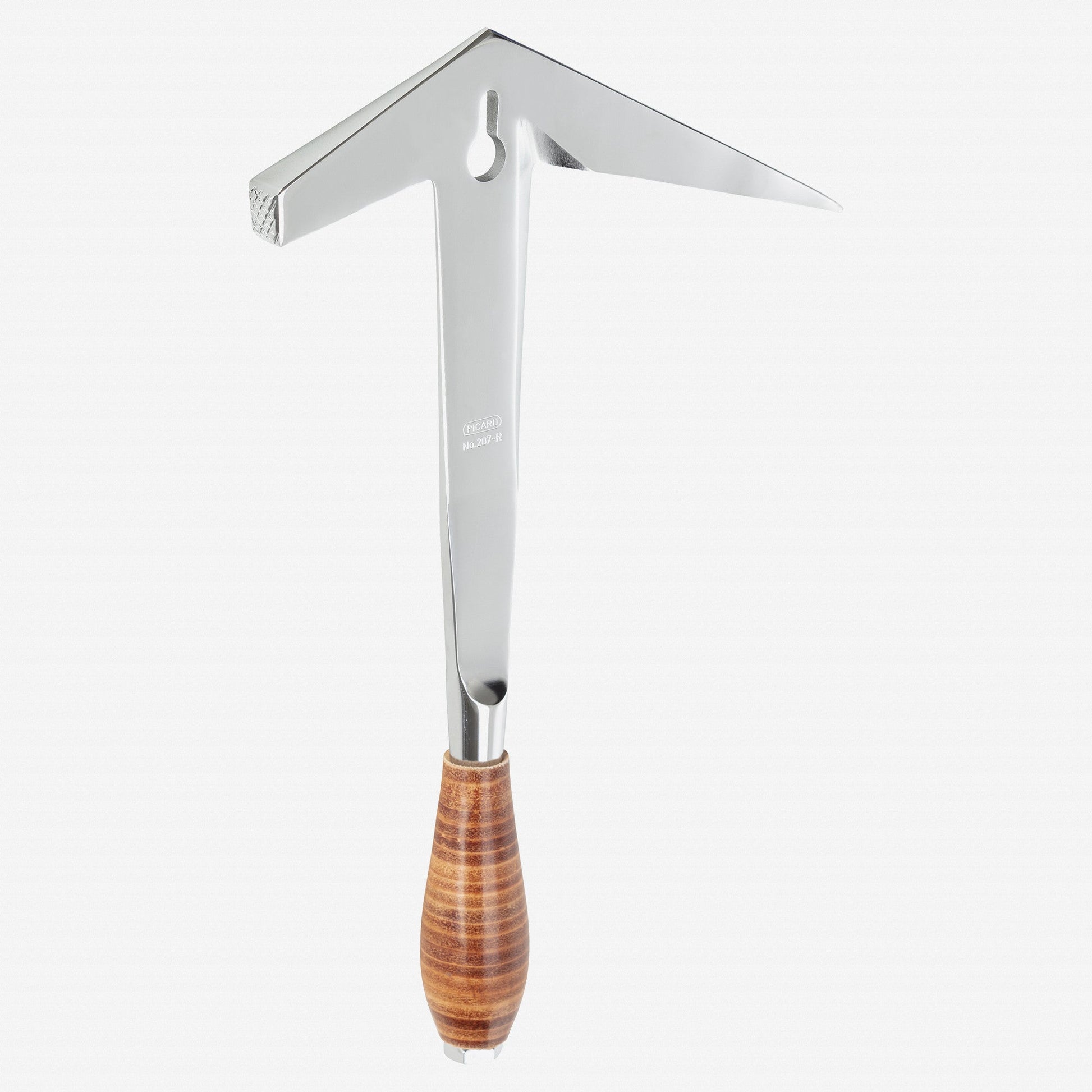 Picard 207 Right-Handed Slate Tiler's Hammer with Steel Handle, Chromium Plated, 700g - PC0020750 - KC Tool