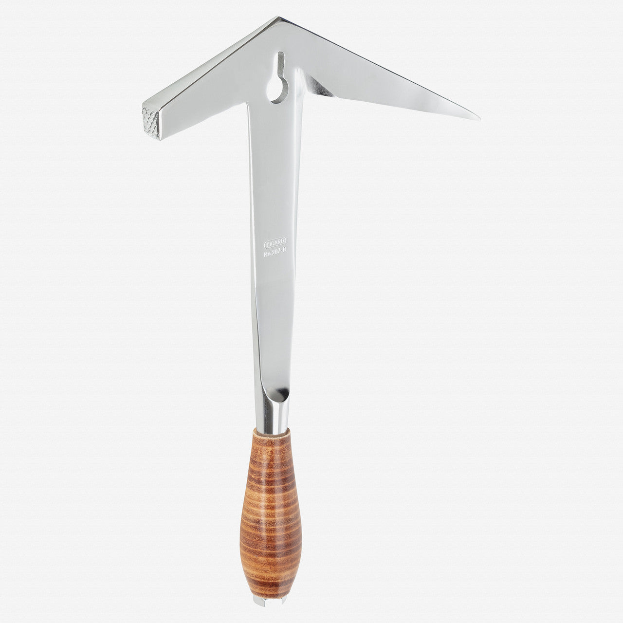 Picard 207 Right - Handed Slate Tiler's Hammer with Steel Handle, Chromium Plated, 700g - PC0020750 - KC Tool