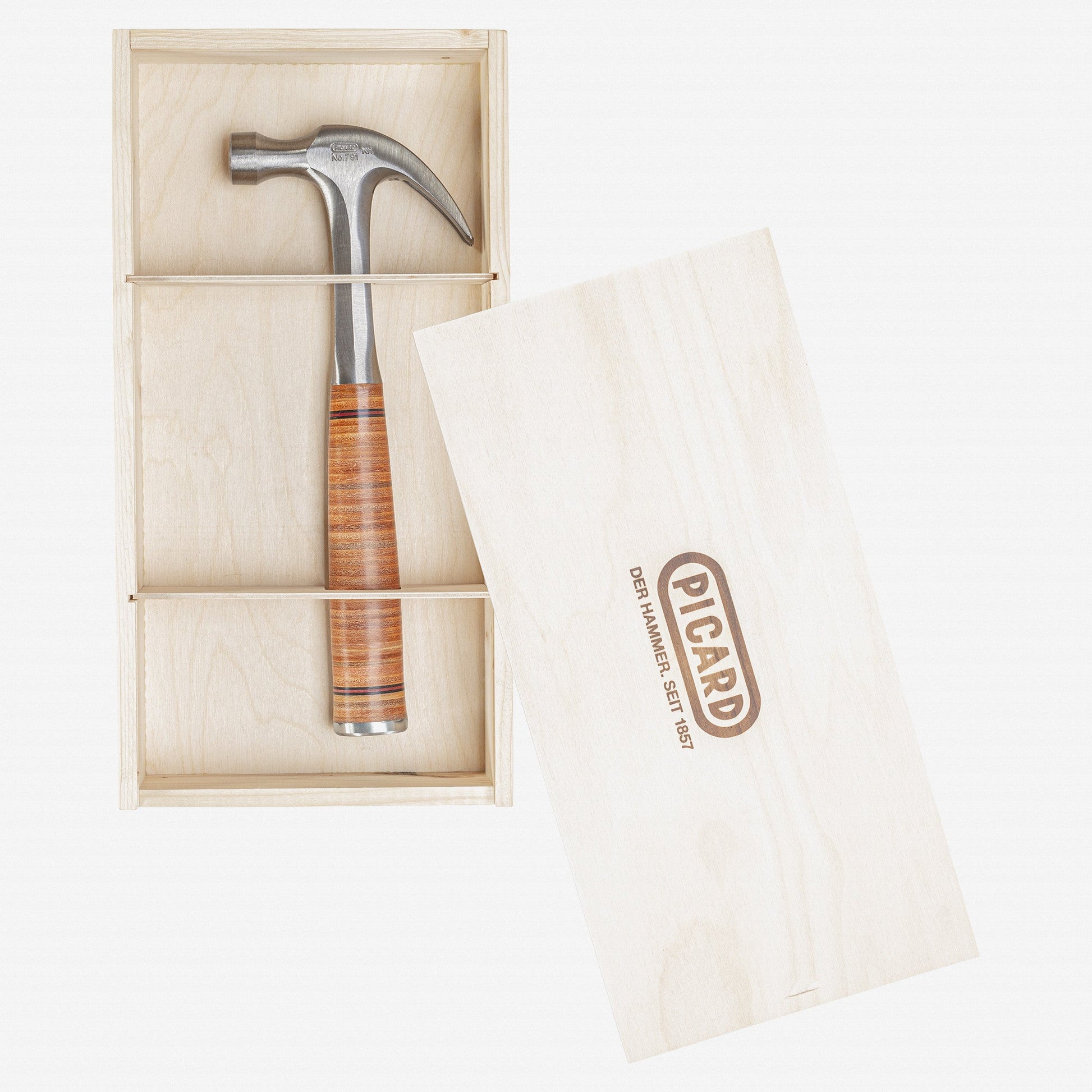 Picard 79100 Full-Steel Claw Hammer in Branded Wooden Gift Box - PCH0079100-16 - KC Tool
