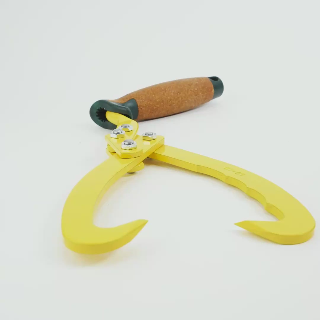 Load video: Ox Head OX 53-0000 Tong 185mm