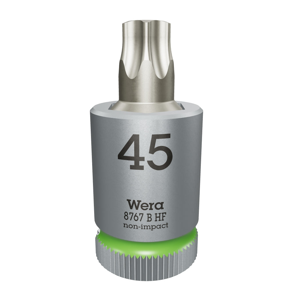 Wera 003070 3/8" Drive Zyklop TORX® Bit Socket with Holding Function T45 - WR003070 - KC Tool