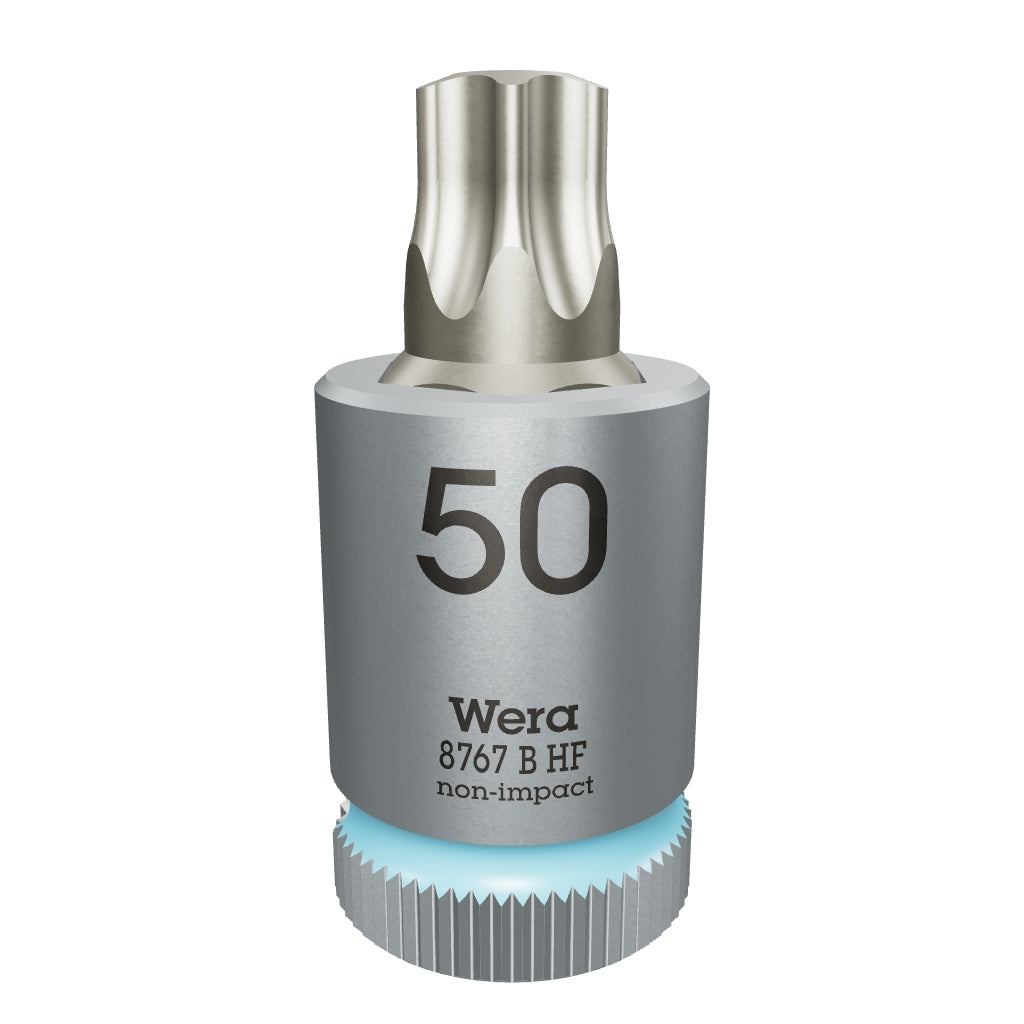 Wera 003072 3/8" Drive Zyklop TORX® Bit Socket with Holding Function T50 - WR003072 - KC Tool