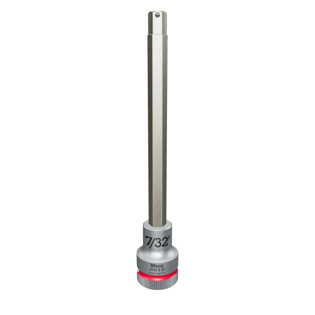 Wera 003088 3/8" Drive Zyklop Hex-Plus Bit Socket with Holding Function 7/32" Long - WR003088 - KC Tool