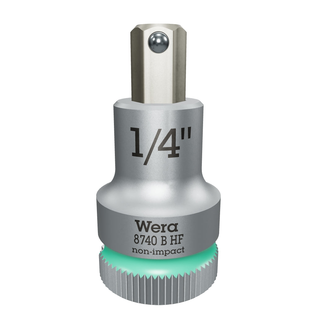 Wera 003089 3/8" Drive Zyklop Hex-Plus Bit Socket with Holding Function 1/4" - WR003089 - KC Tool