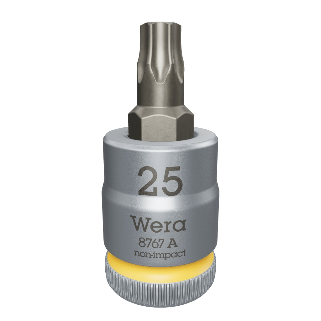 Wera 003392 8767 A TORX® Zyklop Bit Socket with 1/4" Drive, T25 - WR003392 - KC Tool