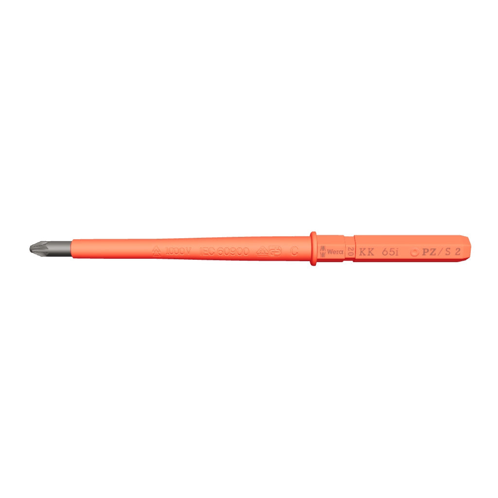 Wera 003446 Kraftform Kompakt VDE 65 i PZ/S #2 PlusMinus Insulated Blade - WR003446 - KC Tool