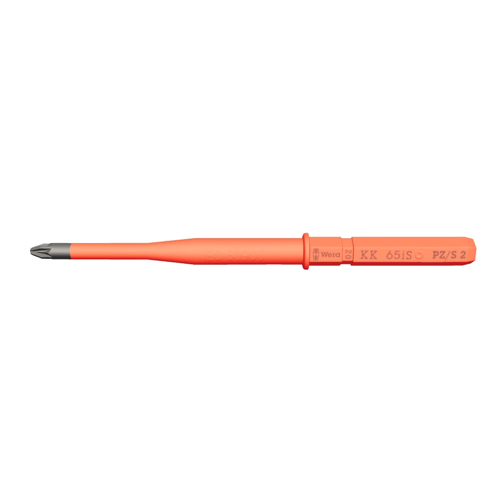 Wera 003448 Kraftform Kompakt VDE 65 iS PZ/S #2 PlusMinus Insulated Slim Blade - WR003448 - KC Tool