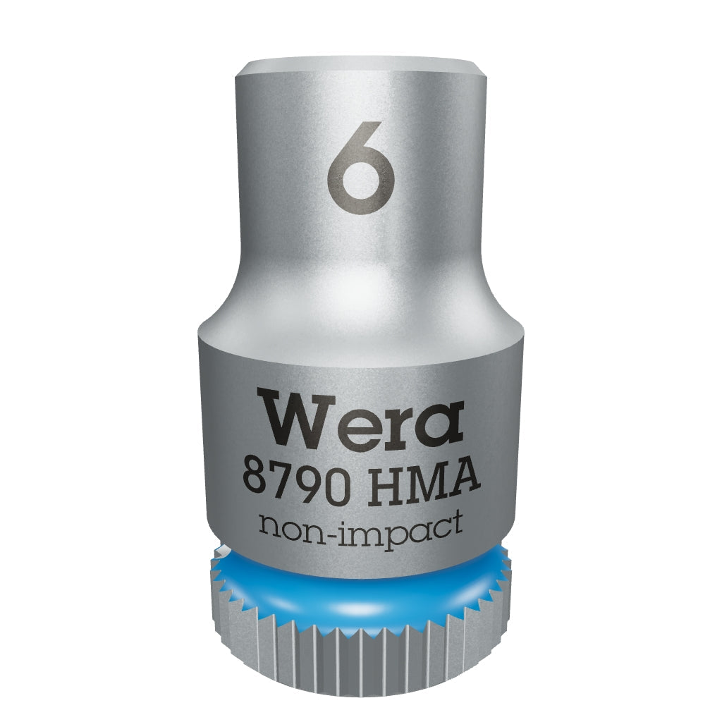 Wera 003505 6 x 1/4" Zyklop Socket - WR003505 - KC Tool