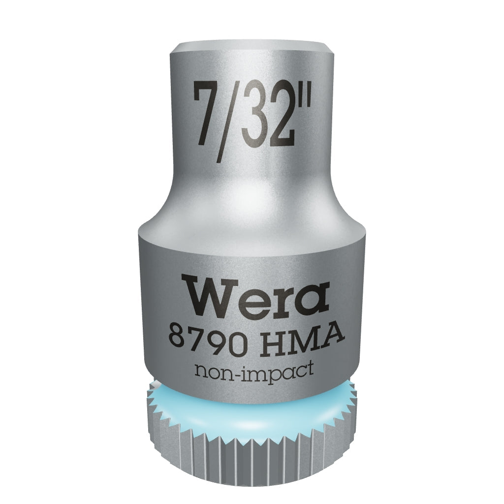 Wera 003515 7/32" x 1/4" Zyklop Socket - WR003515 - KC Tool