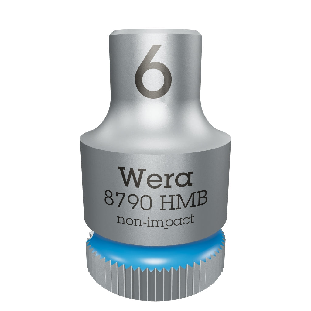 Wera 003551 6 x 3/8" Zyklop Socket - WR003551 - KC Tool