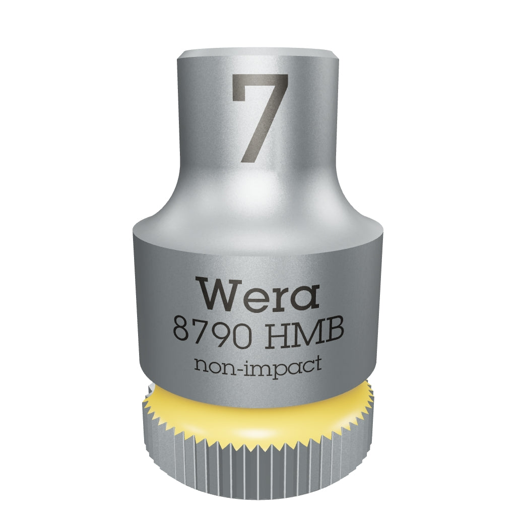 Wera 003552 7 x 3/8" Zyklop Socket - WR003552 - KC Tool
