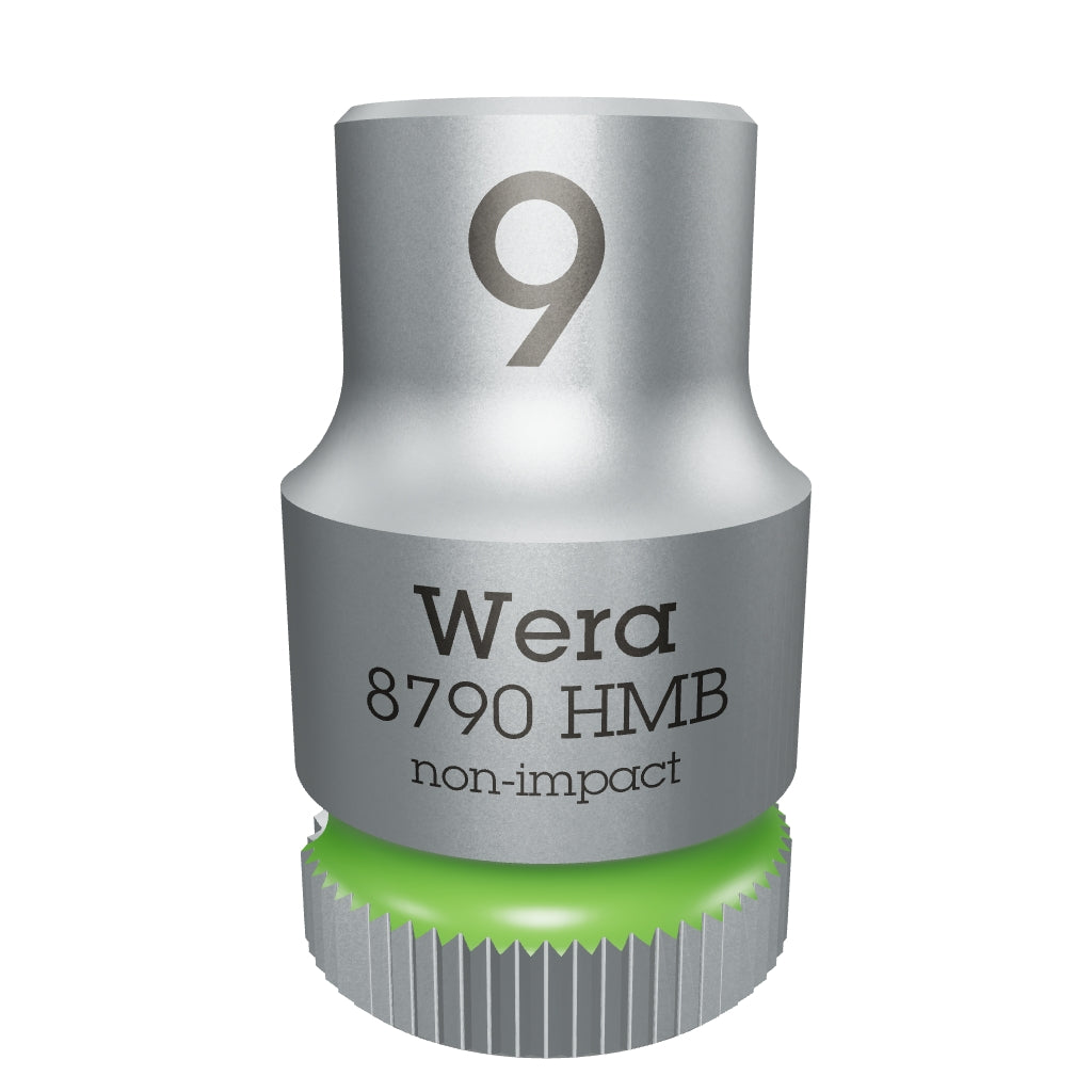 Wera 003554 9 x 3/8" Zyklop Socket - WR003554 - KC Tool