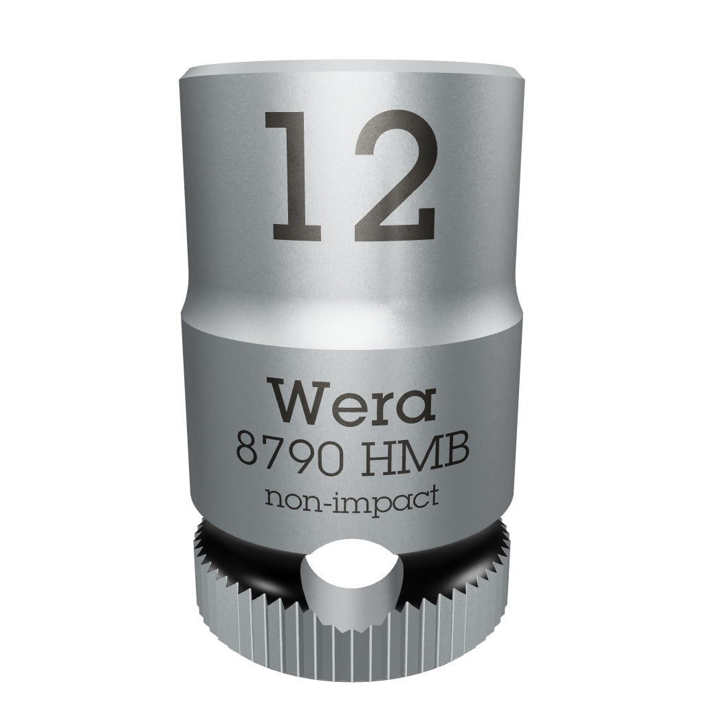 Wera 003557 12 x 3/8" Zyklop Socket - WR003557 - KC Tool