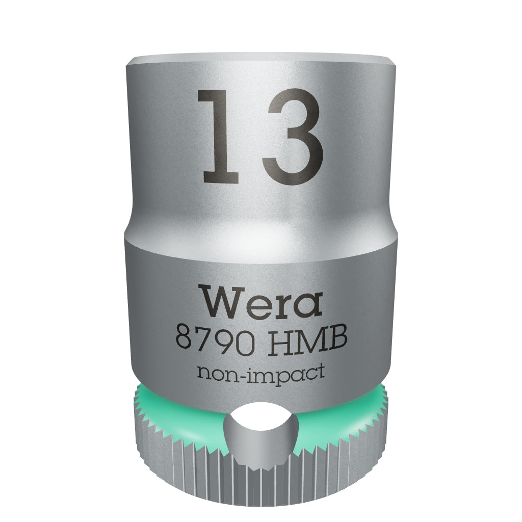 Wera 003558 13 x 3/8" Zyklop Socket - WR003558 - KC Tool