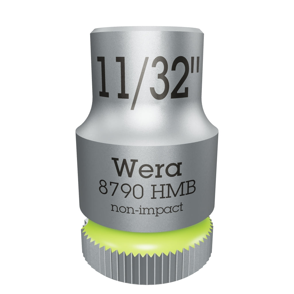 Wera 003571 11/32" x 3/8" Zyklop Socket - WR003571 - KC Tool