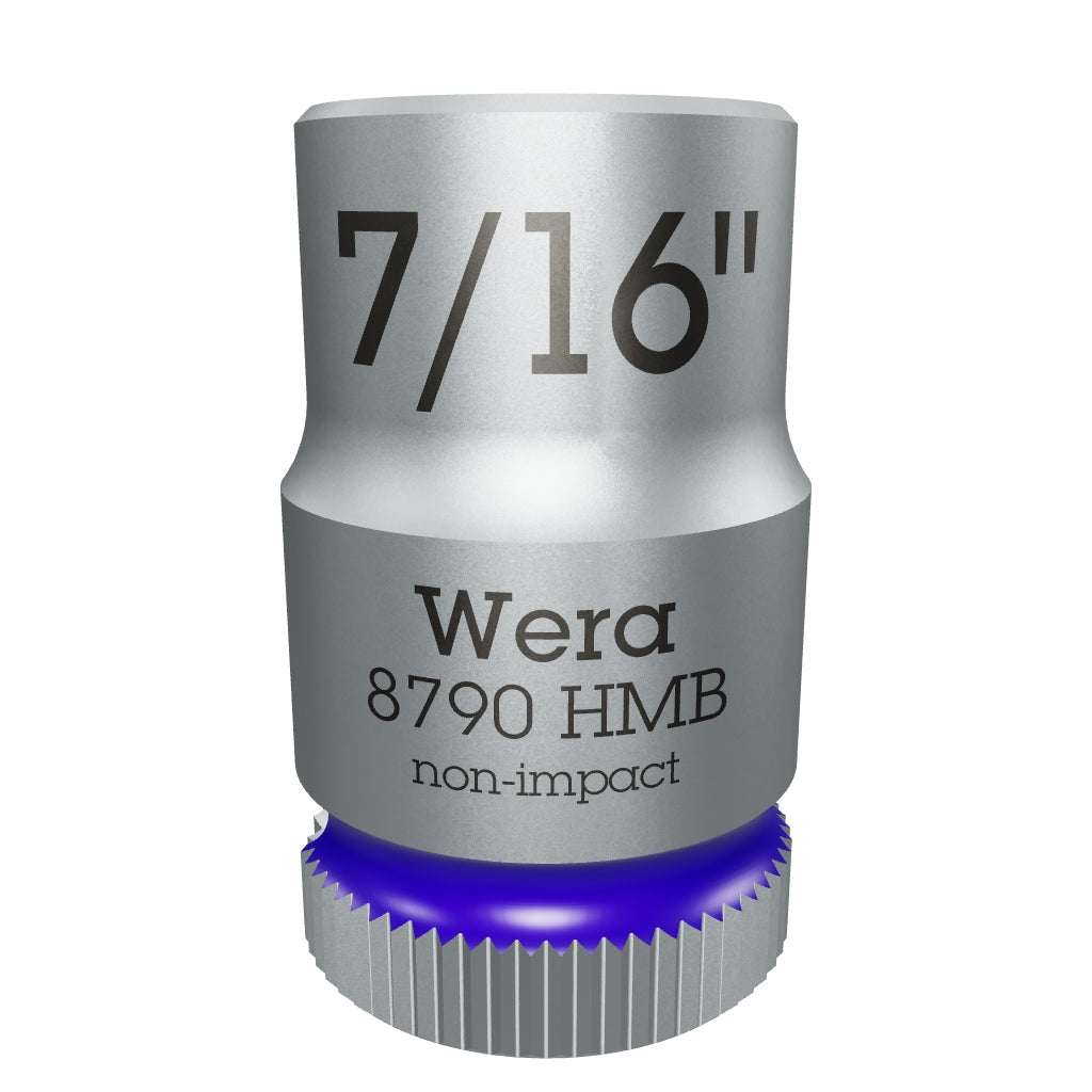 Wera 003573 7/16" x 3/8" Zyklop Socket - WR003573 - KC Tool