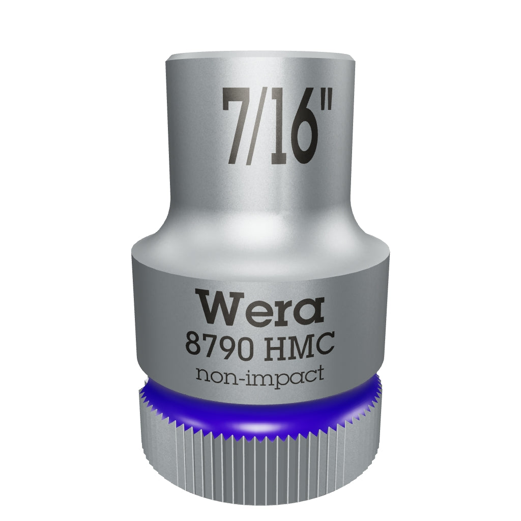 Wera 003619 7/16" x 1/2" Zyklop Socket - WR003619 - KC Tool