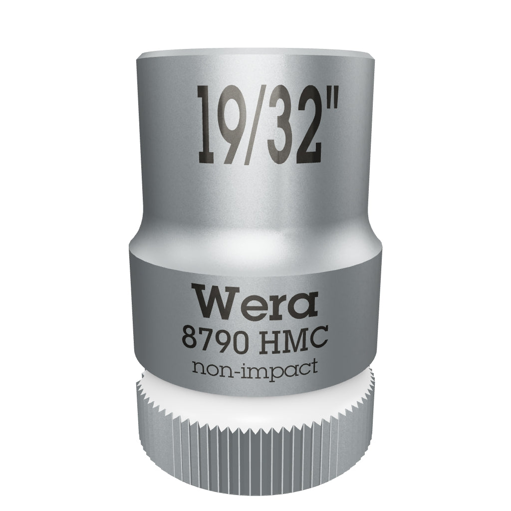 Wera 003622 19/32" x 1/2" Zyklop Socket - WR003622 - KC Tool