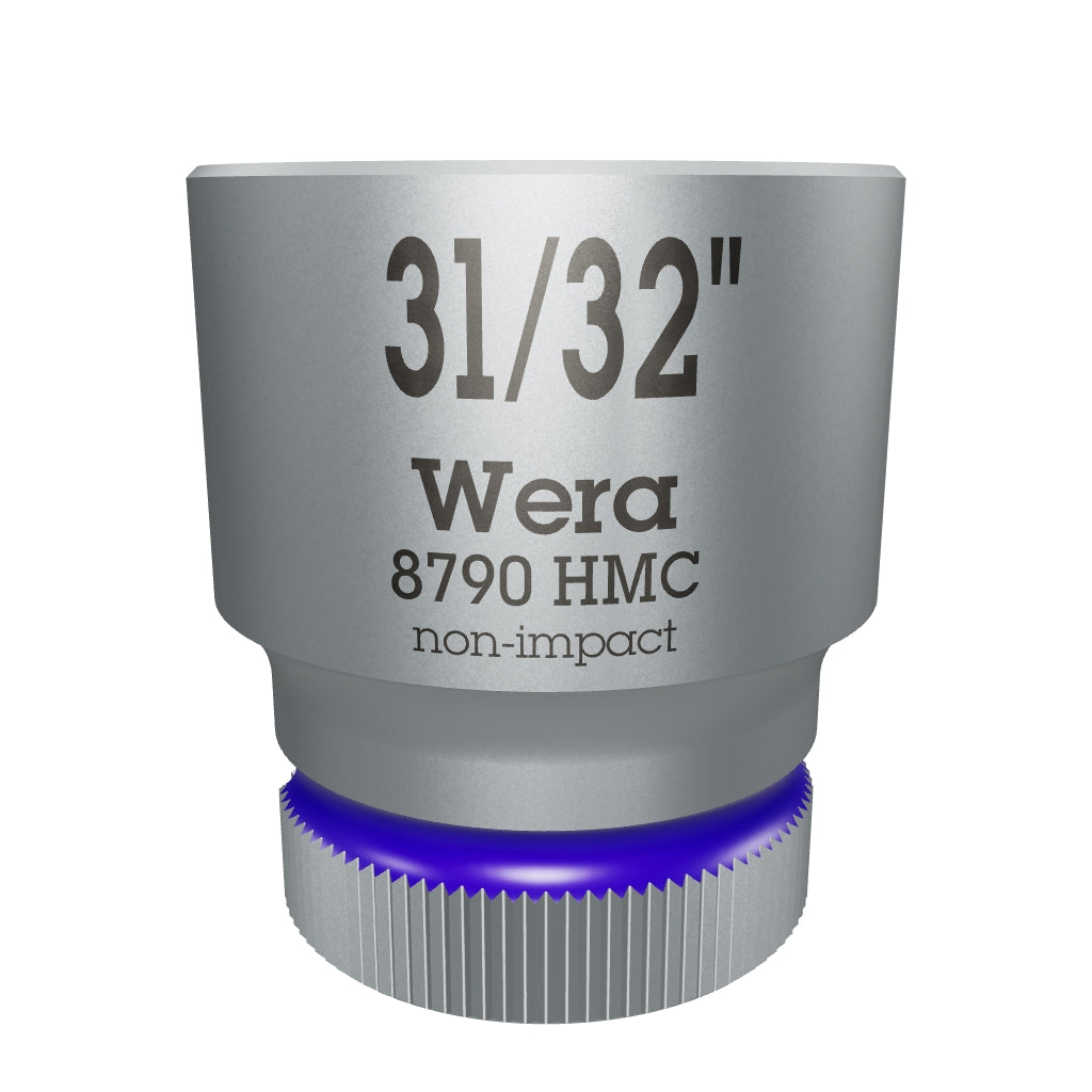 Wera 003630 31/32" x 1/2" Zyklop Socket - WR003630 - KC Tool