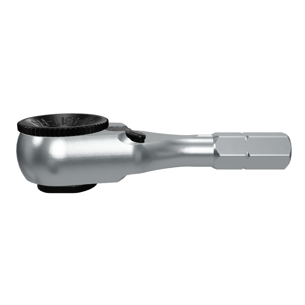 Wera 003662 Zyklop Mini 4 Bit Ratchet, 1/4" Hex Drive - WR003662 - KC Tool
