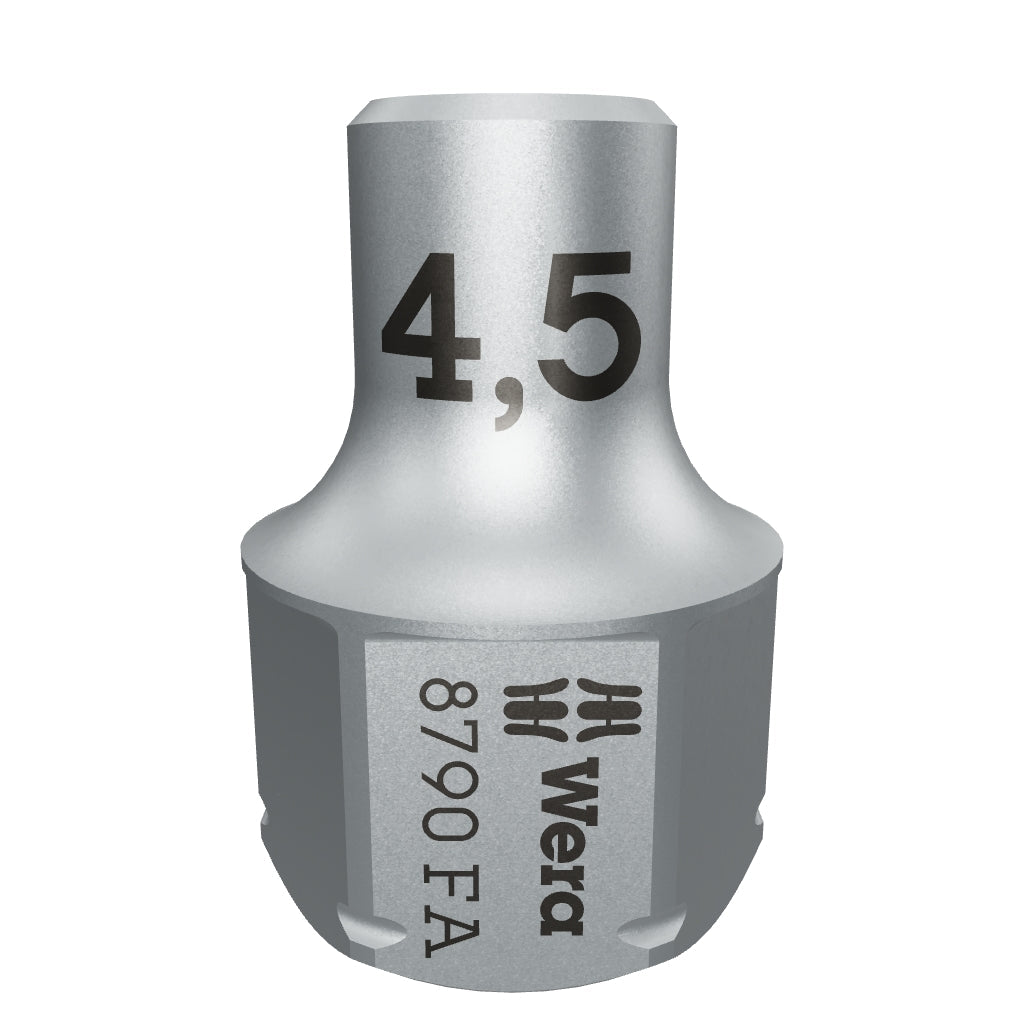 Wera 003666 Zyklop Socket with 1/4" and Hexagon 11 Drive - 4.5mm - WR003666 - KC Tool