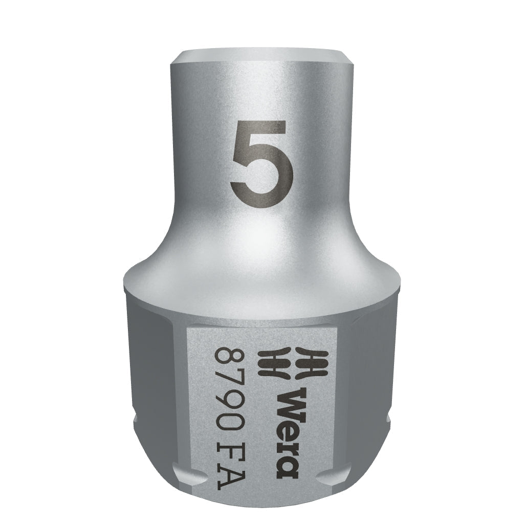 Wera 003667 Zyklop Socket with 1/4" and Hexagon 11 Drive - 5mm - WR003667 - KC Tool