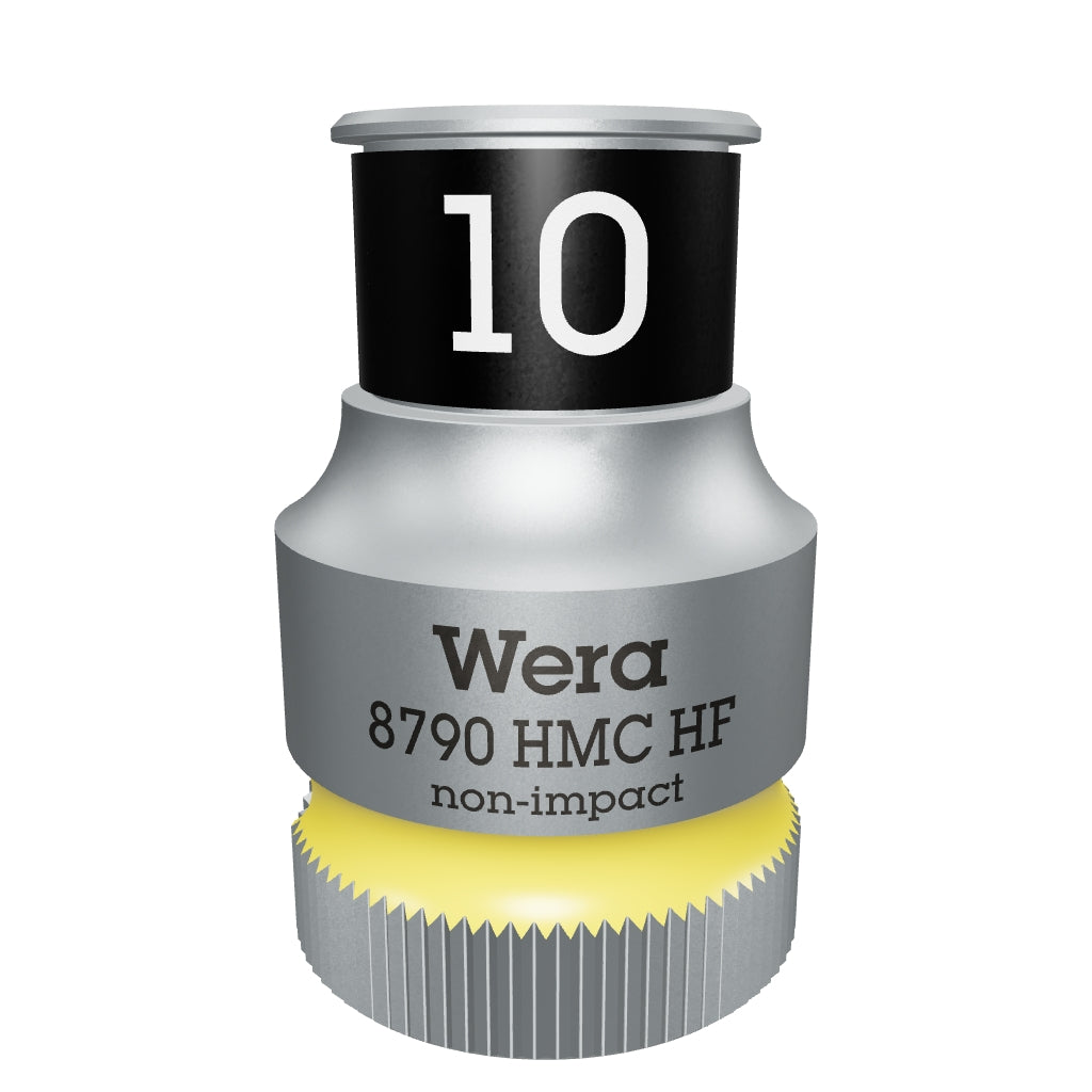 Wera 003730 Zyklop Socket with 1/2" Drive with Holding Function - 10mm - WR003730 - KC Tool