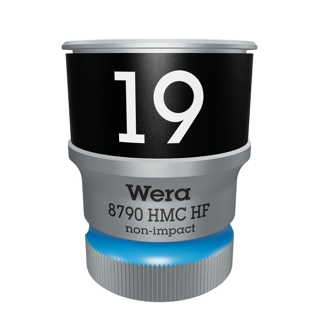Wera 003739 Zyklop Socket with 1/2" Drive with Holding Function - 19mm - WR003739 - KC Tool