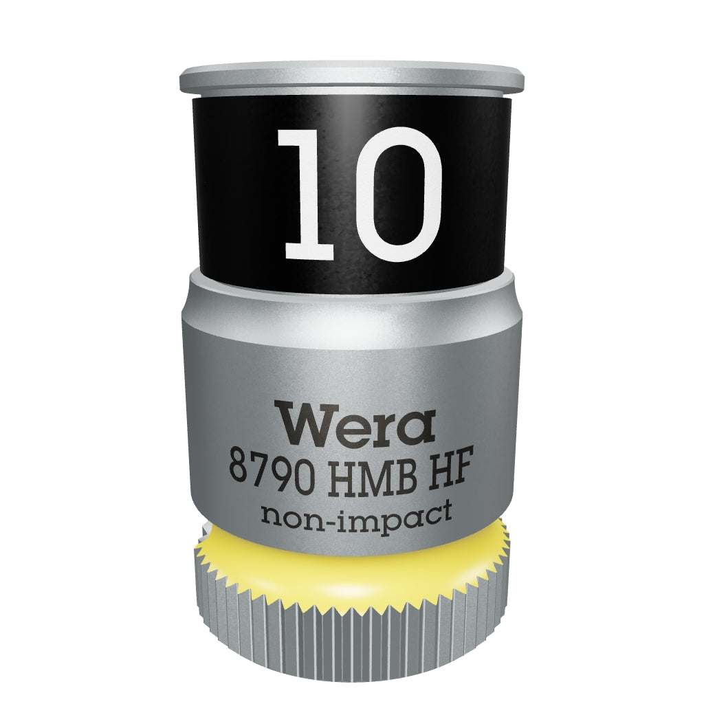Wera 003744 Zyklop Socket with 3/8" Drive with Holding Function - 10 mm - WR003744 - KC Tool