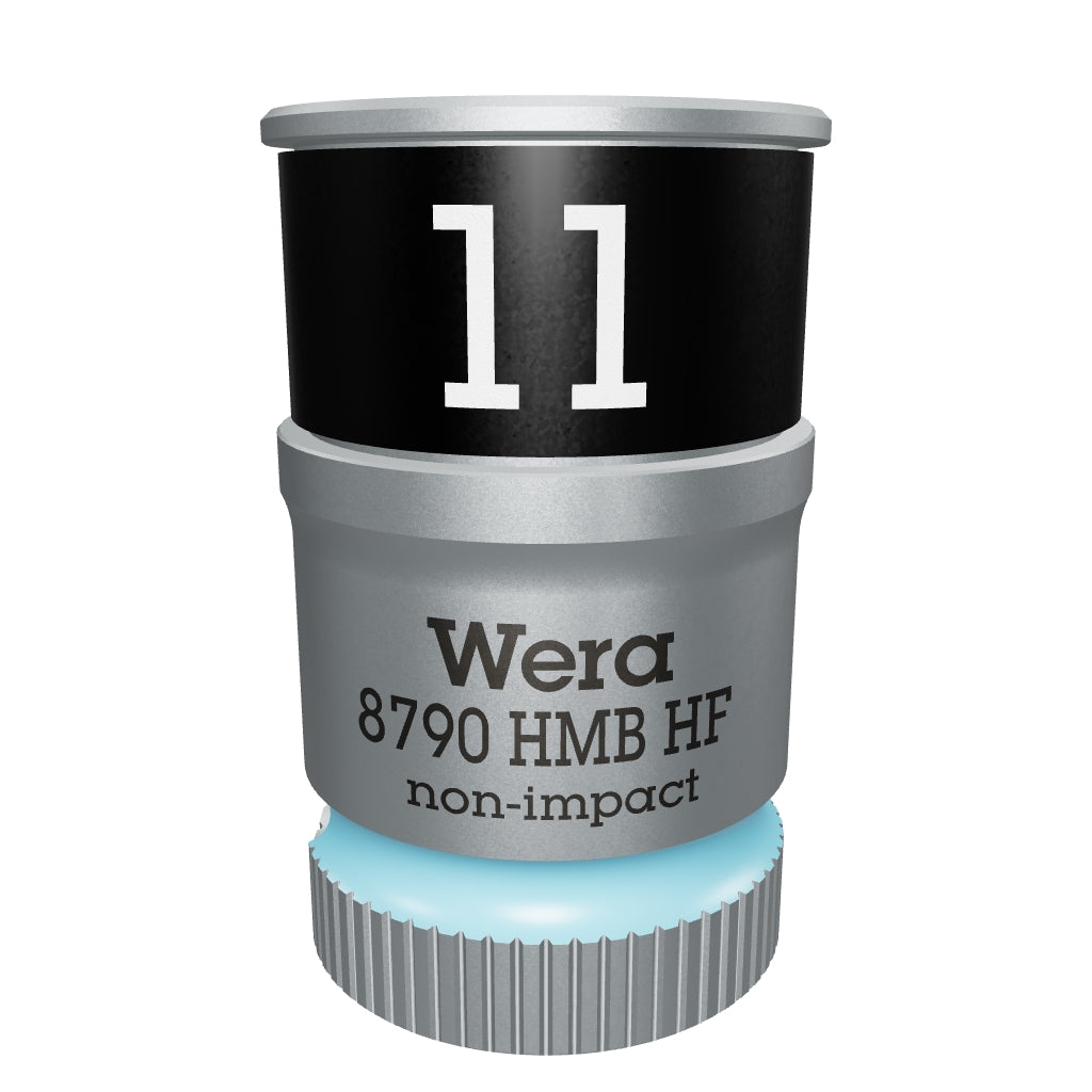 Wera 003745 Zyklop Socket with 3/8" Drive with Holding Function - 11 mm - WR003745 - KC Tool