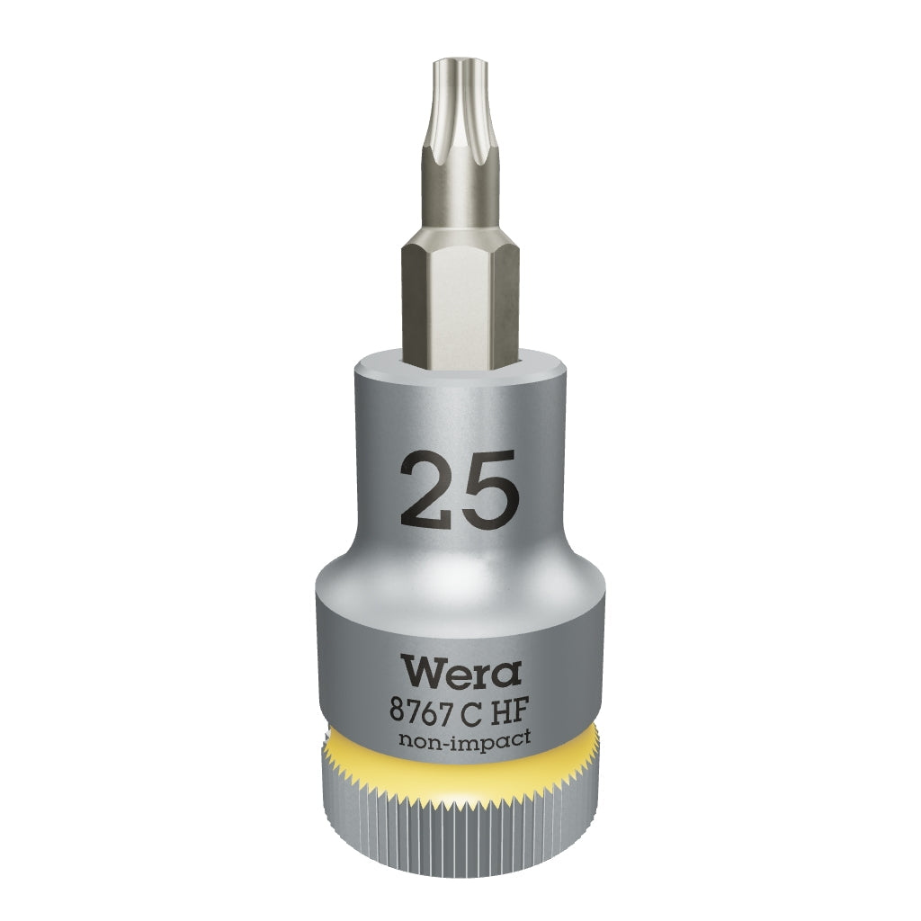 Wera 003831 1/2" Drive Zyklop TORX® Bit Socket with Holding Function T25 - WR003831 - KC Tool