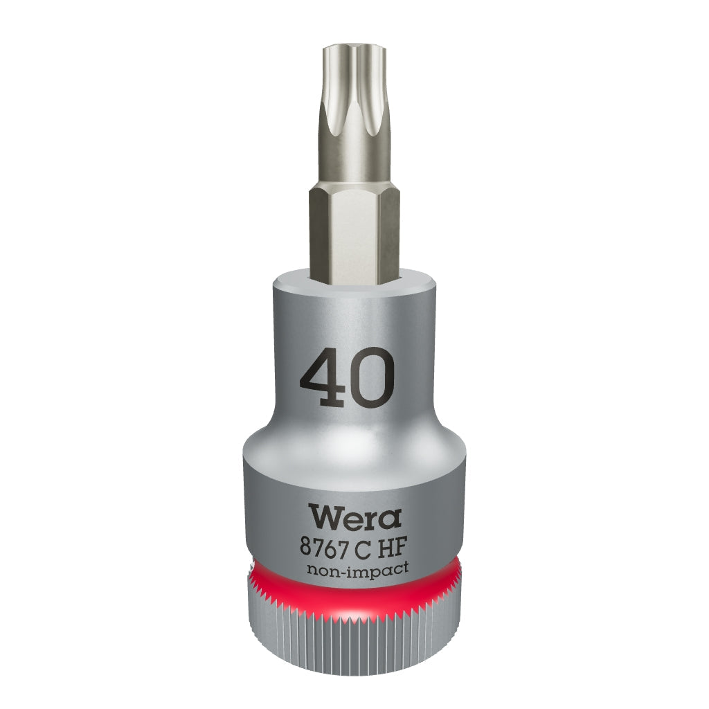 Wera 003834 1/2" Drive Zyklop TORX® Bit Socket with Holding Function T40 - WR003834 - KC Tool