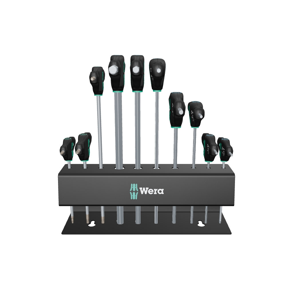 Wera 004174 T-handle Bicycle Set 6, 10 Pieces - WR004174 - KC Tool
