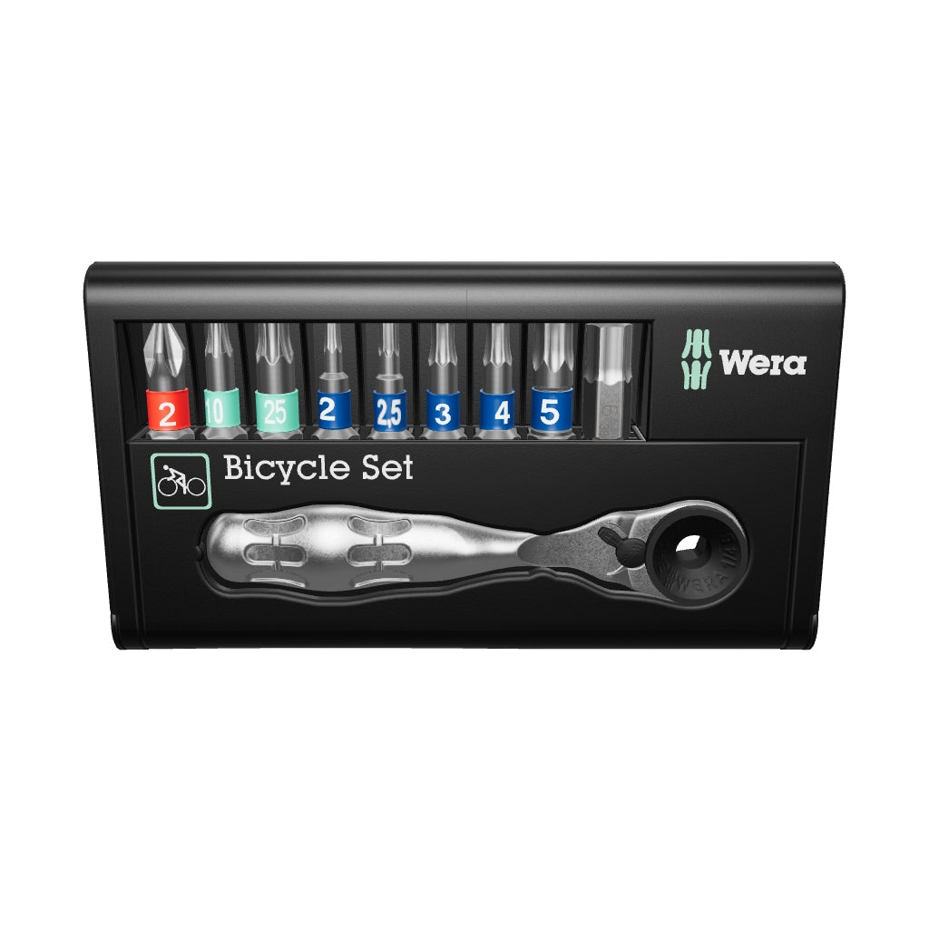 Wera 004177 Stainless Bit Bicycle Set 9, 10 Pieces - WR004177 - KC Tool