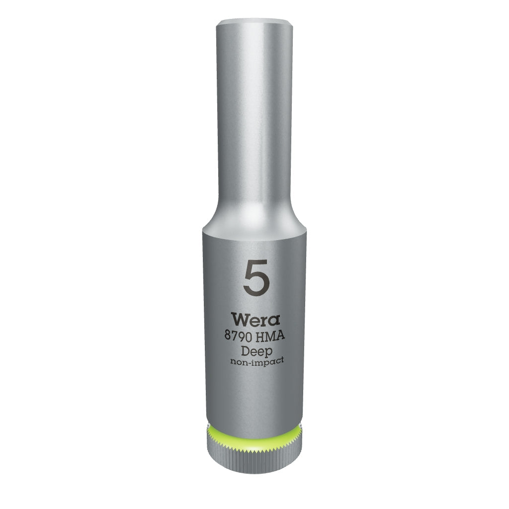 Wera 004501 Deep Socket, 5.0 x 1/4" - WR004501 - KC Tool