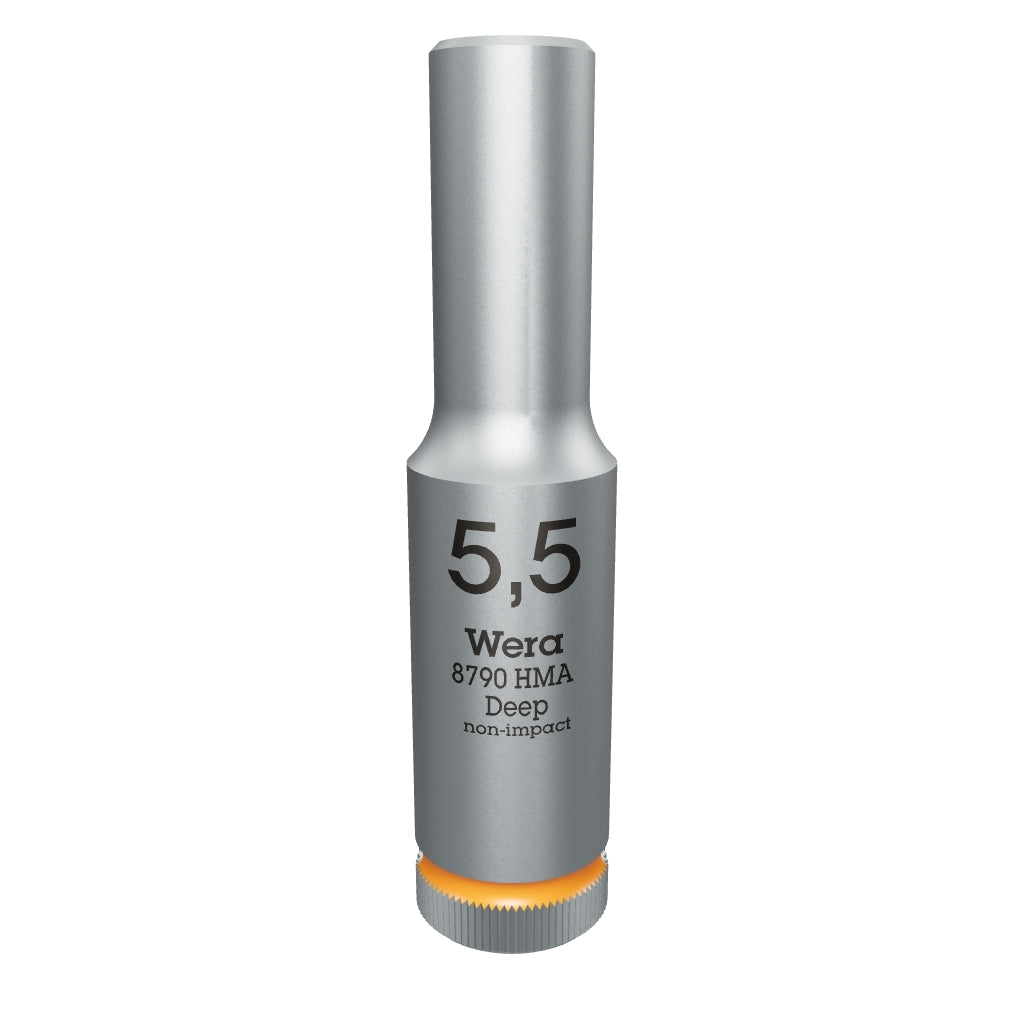Wera 004502 Deep Socket, 5.5 x 1/4" - WR004502 - KC Tool