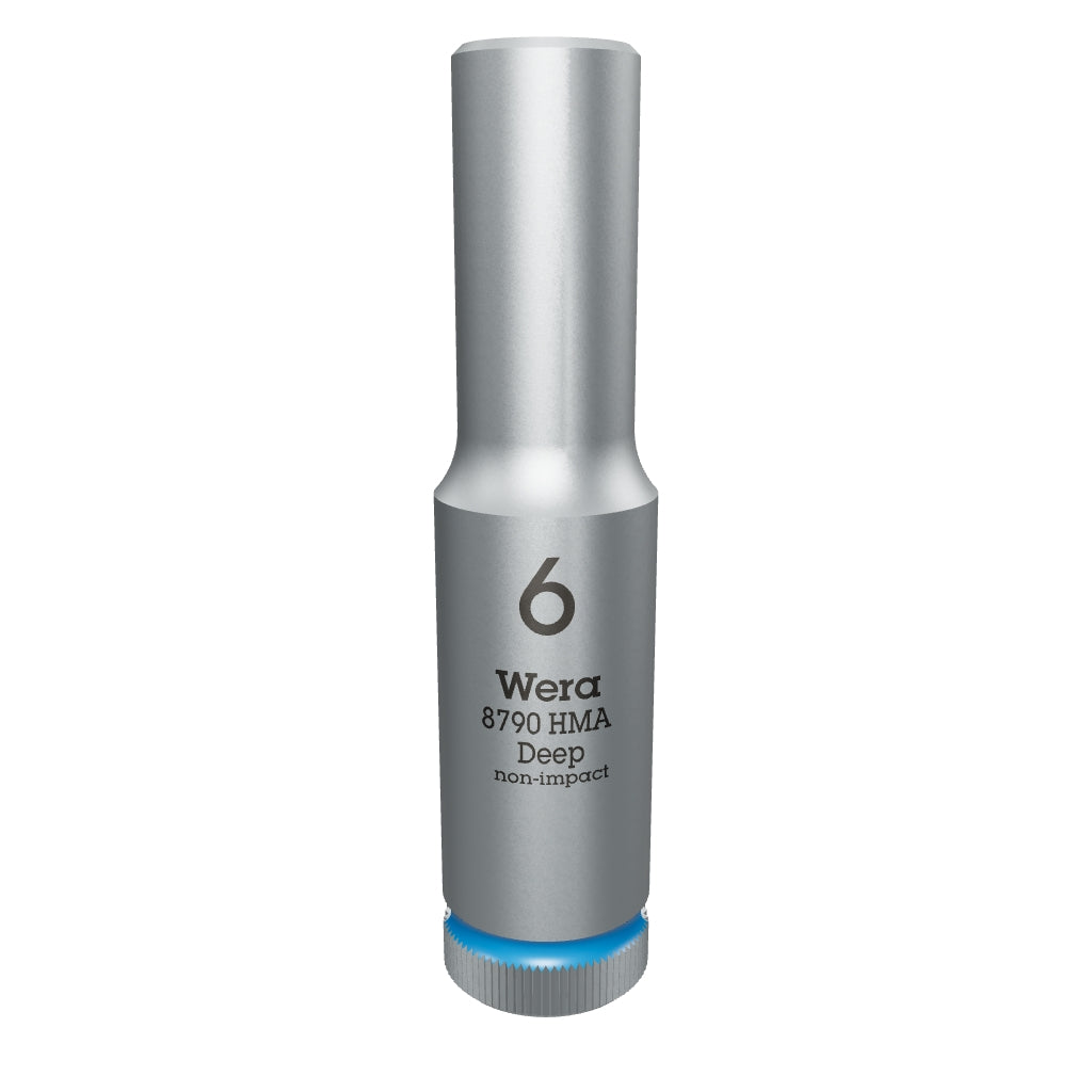 Wera 004503 Deep Socket, 6.0 x 1/4" - WR004503 - KC Tool